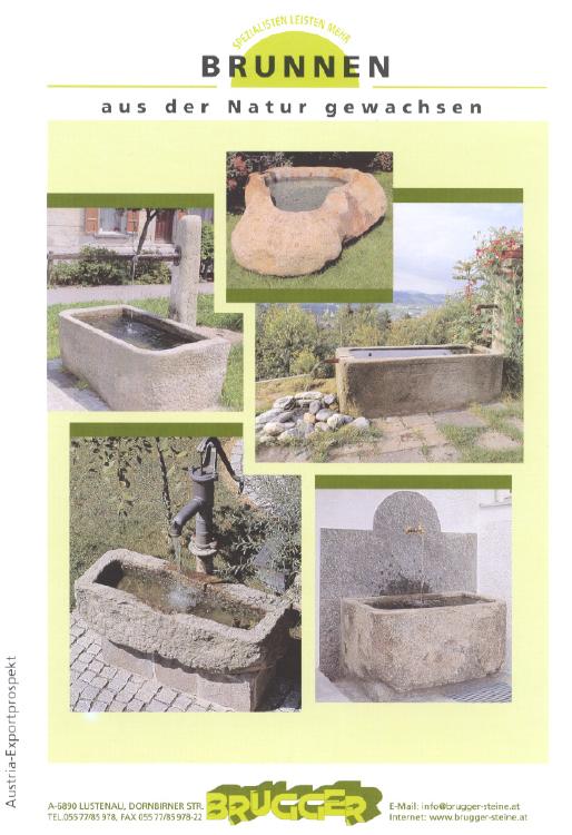 Prospekt 2 von Natursteinbrunnen