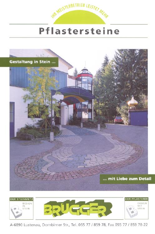 Prospekt 2 von Pflastersteinen